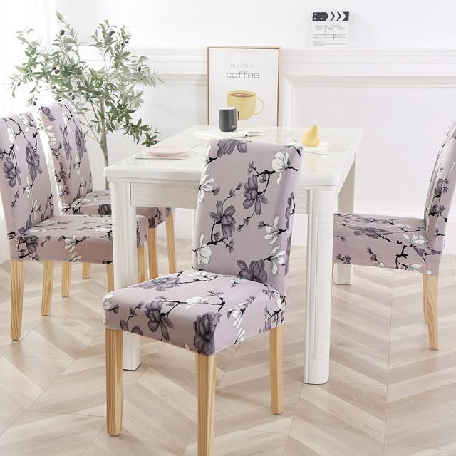 Universal Spandex Chair Covers Stretch Dining Room Seat Cover Elastic Chair Protective Case For Restaurant Wedding Banquet
