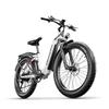 Shengmilo MX06 Universalus miesto elektrinis dviratis 500W ir 42km/h Didelio greičio elektrinis dviratis, 26"×3.0" Padangos ir Shimano 7 pavarų plento elektrinis dviratis su galiniu bagažininku