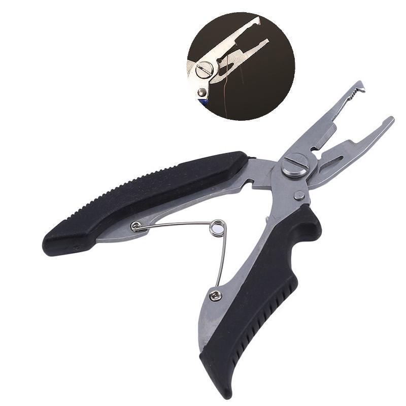 Multi-Functional Stainless Steel Fishing Scissor Pliers Braided Line Cutters Hook Remover