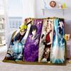 Japanese Anime Cartoon NARUTO Famous Uzumaki Naruto Blanket Soft Home Furnishing Nap Decoration Four Seasons Warm Sherpa Blanket B3
