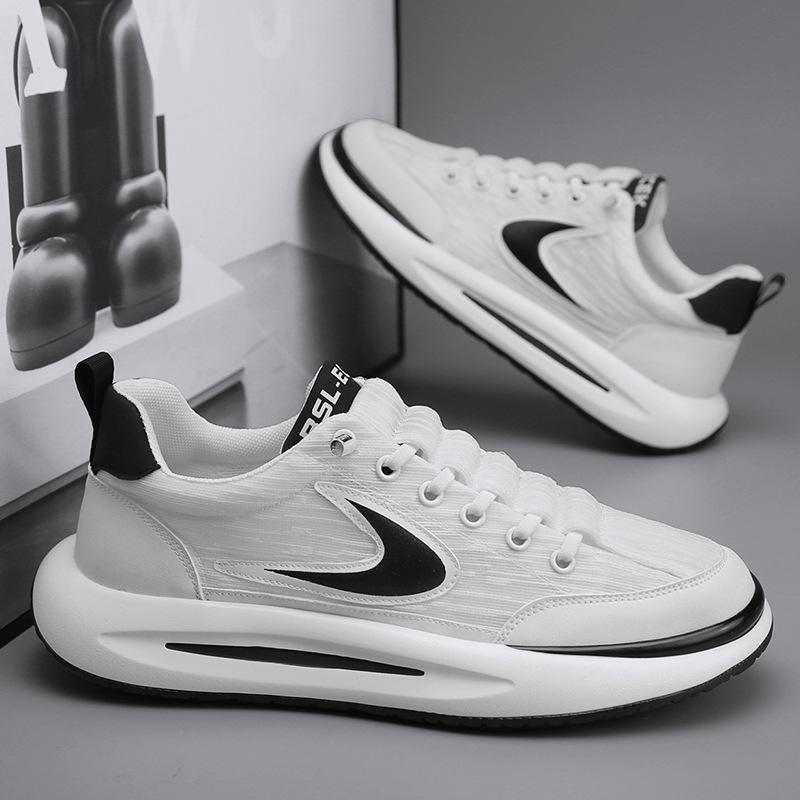 

Men s shoes 2024 new summer men s sports casual shoes breathable mesh thick sole comfortable dad shoes men s shoes wholesale 39