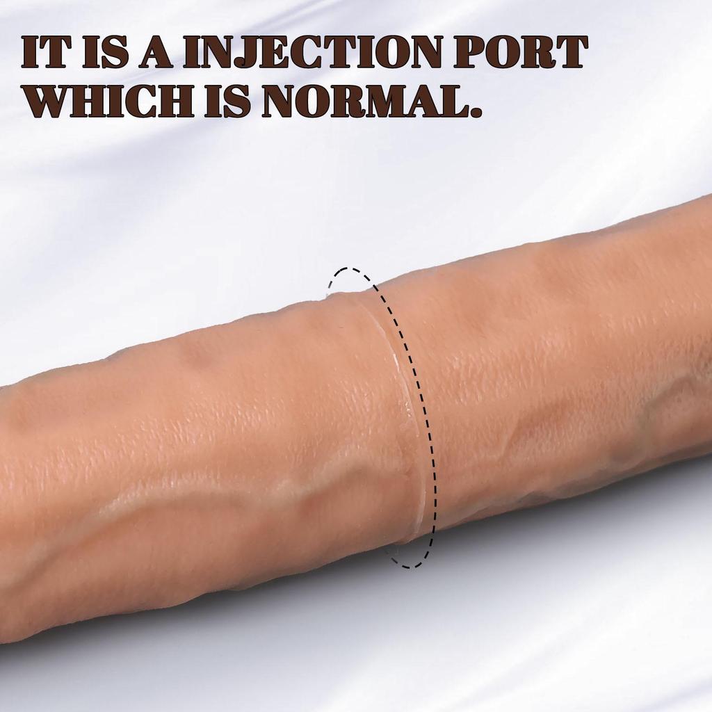 Double-Headed Silicone Lala Masturbator for Women – Soft Flesh Adult Toy