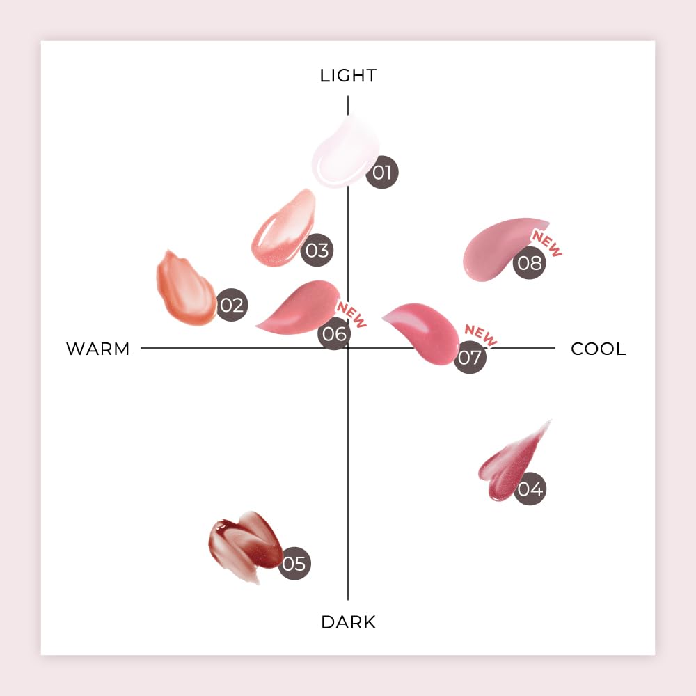 MilleFee Glamorous Lip Plumper Milk Tea Candy Lip Gloss Moisturizing Glitter Transparency Plump Smooth Color Plump Volume Up Lip Care Mucous Lip