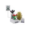 MOC Halloween Building Blocks Model Decorations Medieval Witches Vampires Thrones Kitchen Street Lamps Tombstones Toy Gift S025