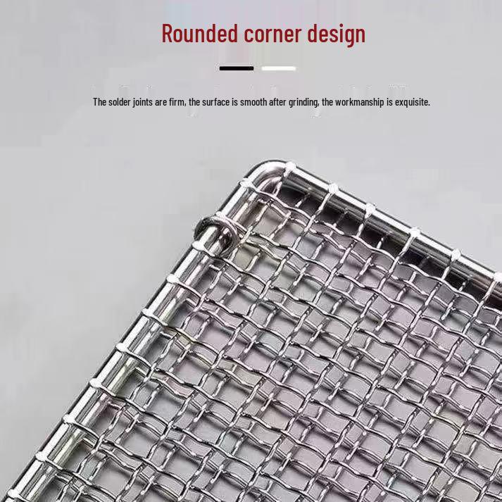 Stainless Steel BBQ Cooling Rack & Oil Draining Net Mesh
