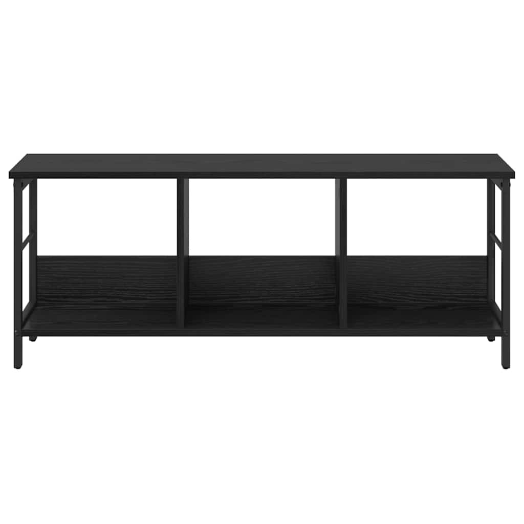 Bookshelf Black Oak Effect 102 x 32 x 40.5 cm