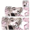 Large Size Pink Mousepad xcm Anime Girl Deskmat XXL Kawaii Nonslip Mouse Pad Cute Mice Rugs Extended Gaming Keyboard Mat