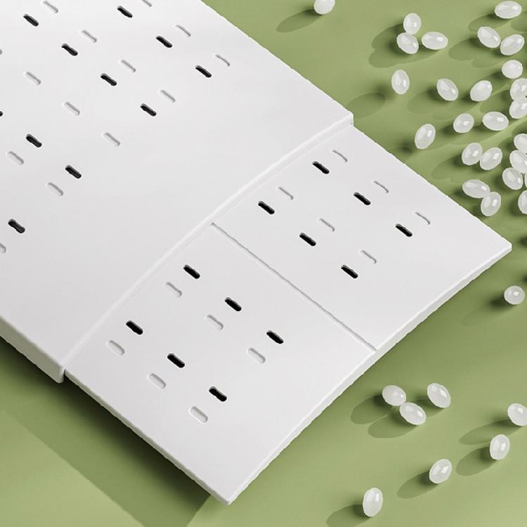 Adjustable Air Conditioning Deflector 16.5x52cm Anti-Direct Blowing Outlet Baffle Plastic Texture for Wall Mounted Units