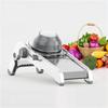 LMETJMA 18 in 1 Adjustable Mandoline Vegetable Slicer Stainless Steel Vegetable Slicer Julienne Slicer for Potato Onion JT214