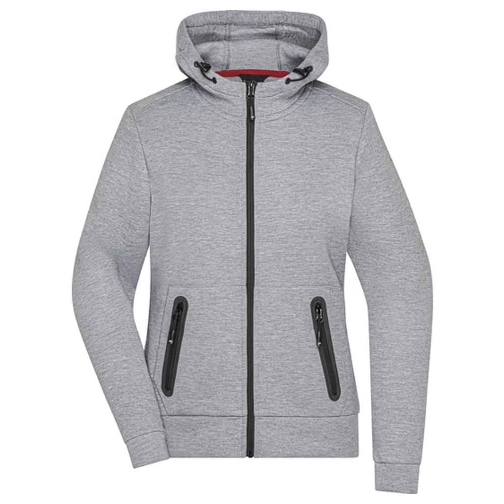 James and Nicholson Womens/Ladies Hooded Jacket