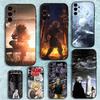 Anime Vinland Saga Phone Case For Samsung S25,S24,S21,S22,S23,S30,Ultra,S20,Plus,Fe,Lite,Note,10,9,5G Black Cover