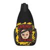 Horror Killer Chucky Sling Crossbody Chest Bag Men Fashion Child's Play Movie Shoulder Backpack for Travel Cycling