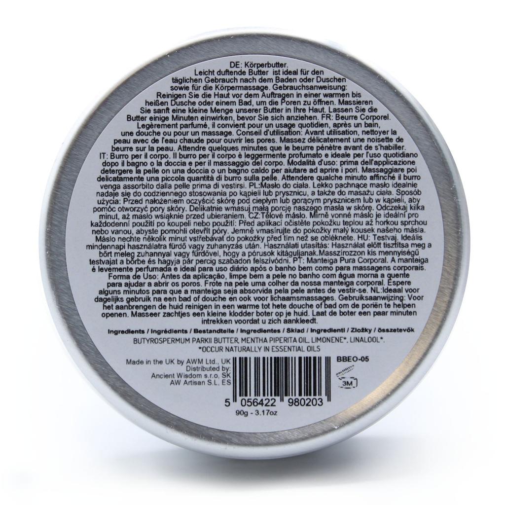 Shea Body Butter Peppermint 90g