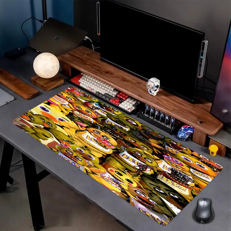 Five Nights At Freddy's Print Mouse Pad, Anti‑Slip Desktop Keyboard Mat, for PC Laptop Gaming Working Daily Use, Cool Festival Surprise Gift
