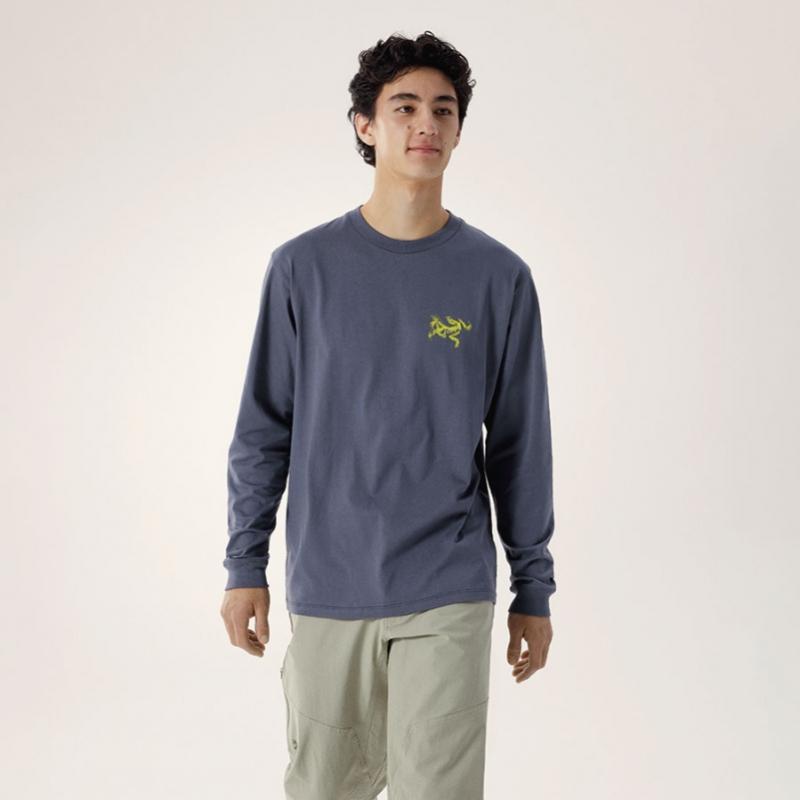 Arcteryx Men S Crag Sl Cotton Bird Tile Shirt lS Le1221597935