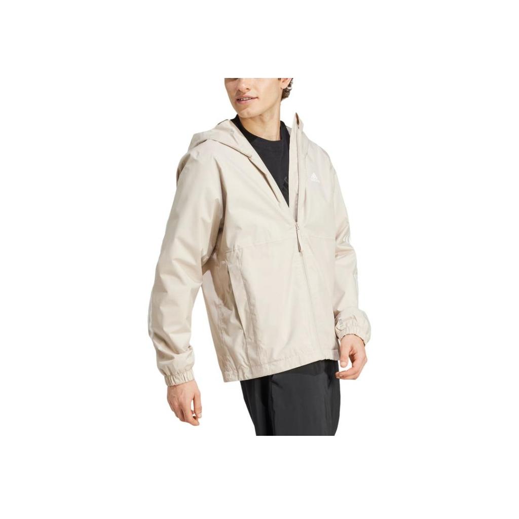 New Adidas ESSENTIALS SS24 Essentials RAIN.RDY Jacket Jackets Coats Men's Ecru IX8893