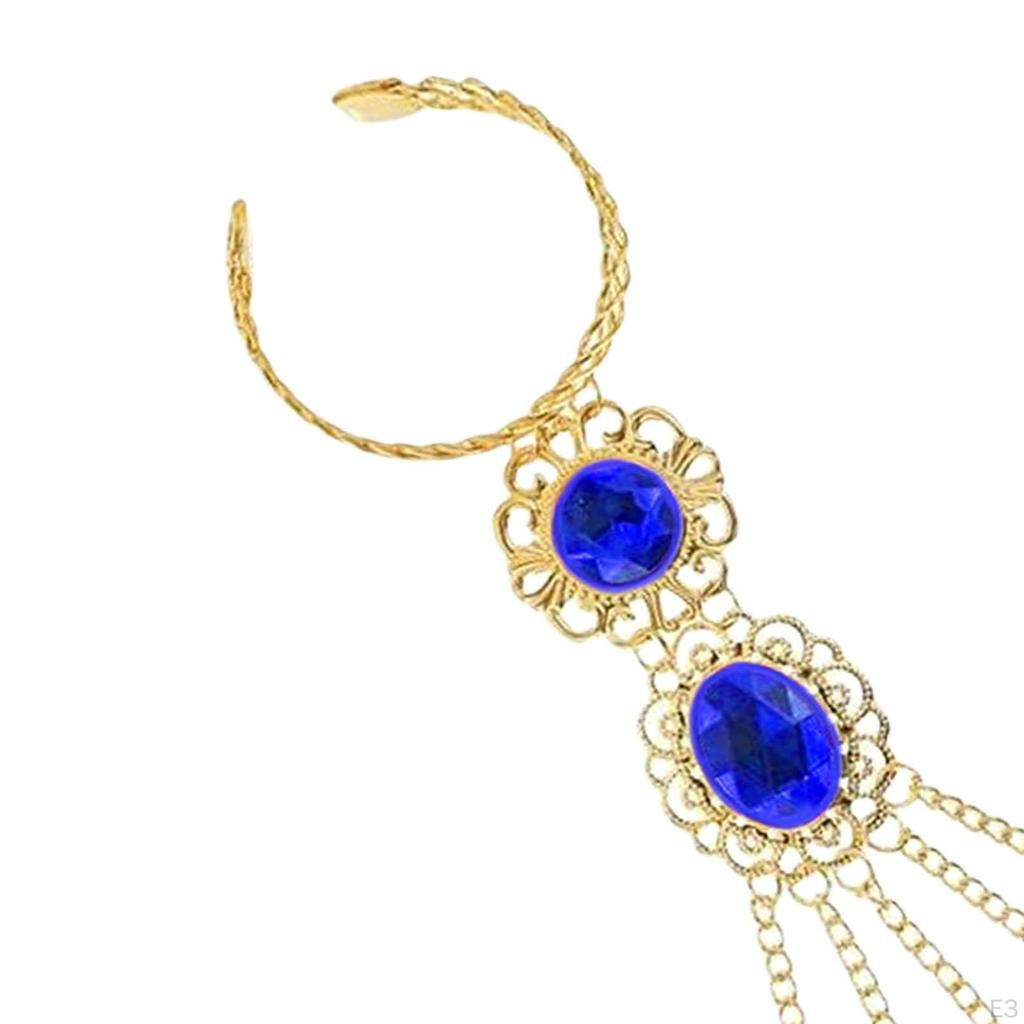 Bauchtanz Armband Tanzrequisiten mit Fingernägeln Hohl für Festival