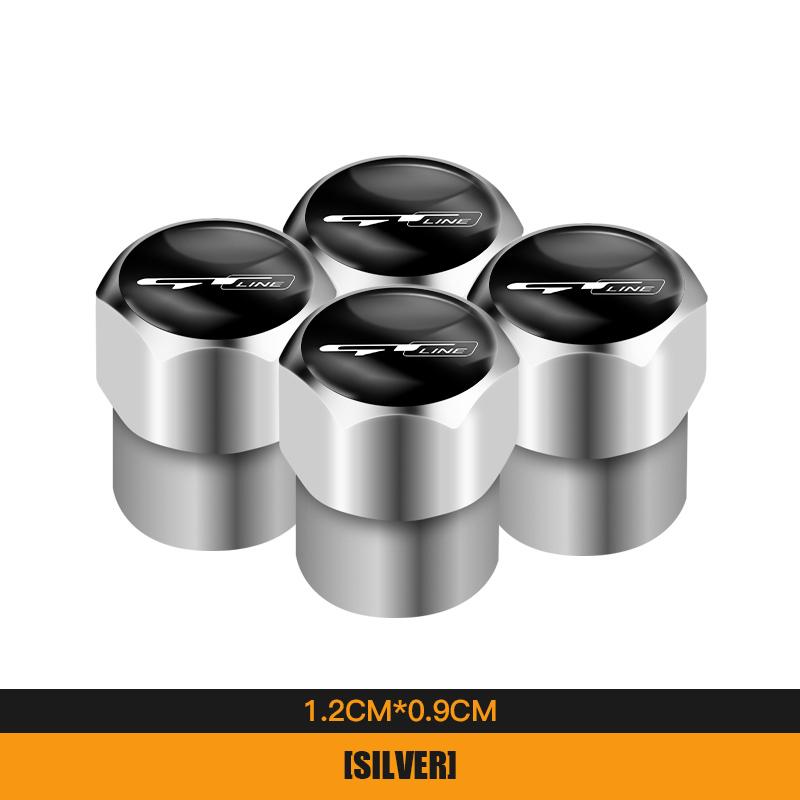 4Pcs Metal Car Wheel Tire Valves Caps Waterproof Dustproof Cover For KIA K8 Proceed RIO Ceed Sonet Picanto Sorento Niro Borrego xkbn81