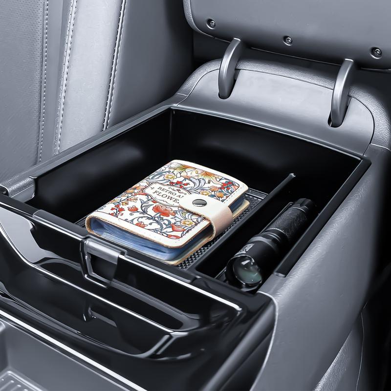 Center Console Organizer Armrest Dividers Tray for 2025 Hyundai Tucson Limited and Tucson Hybrid/Plug-in Hybrid Car Accessories