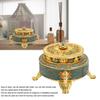 Trinket Incense   with Lid Handcraft Antique Polished Process for Decoration Meditation Room