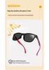 Kids' Foldable Polarized UV Protection Cartoon Sunglasses - Unisex & Comfortable