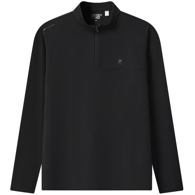 FILA Men s Half-Zip Knitted Long-Sleeve Shirt XXL
