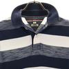 Tommy Hilfiger Bordürenmuster Kurzarm Slim Fit Poloshirt S Marineblau Herren Gebraucht