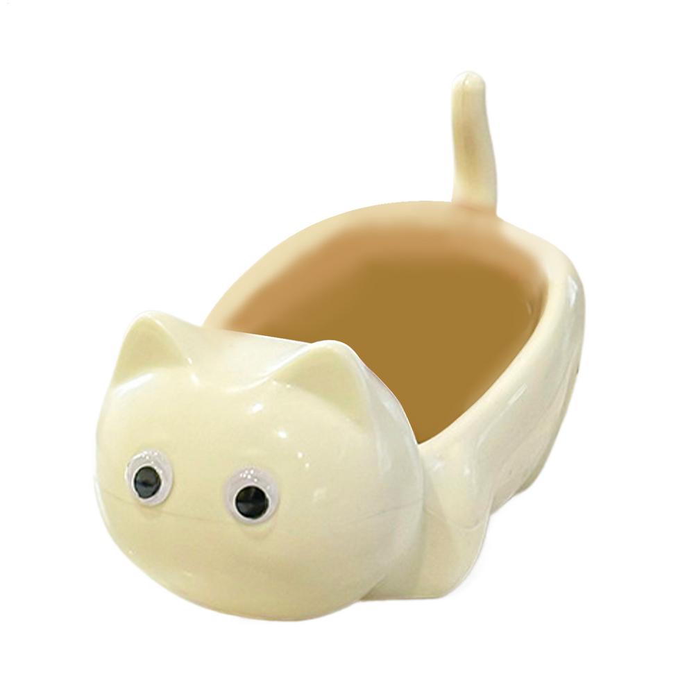 

Мыльница в форме кошки, мультяшная мыльница, сливной держатель для хранения, контейнер для мыла, органайзер для дома, ванной комнаты, кухни, раковины