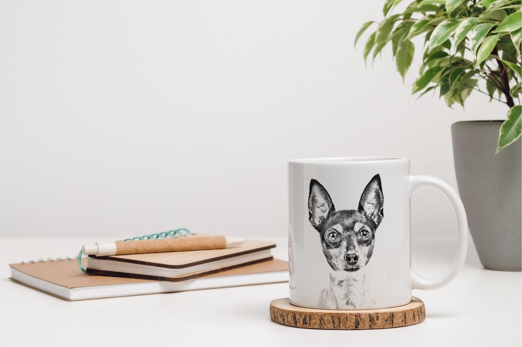 Toy Fox Terrier, American Toy Terrier, Amertoy - cup with a dog, personalized cup with a print, a classic gift for everyone from the Art-Dog brand