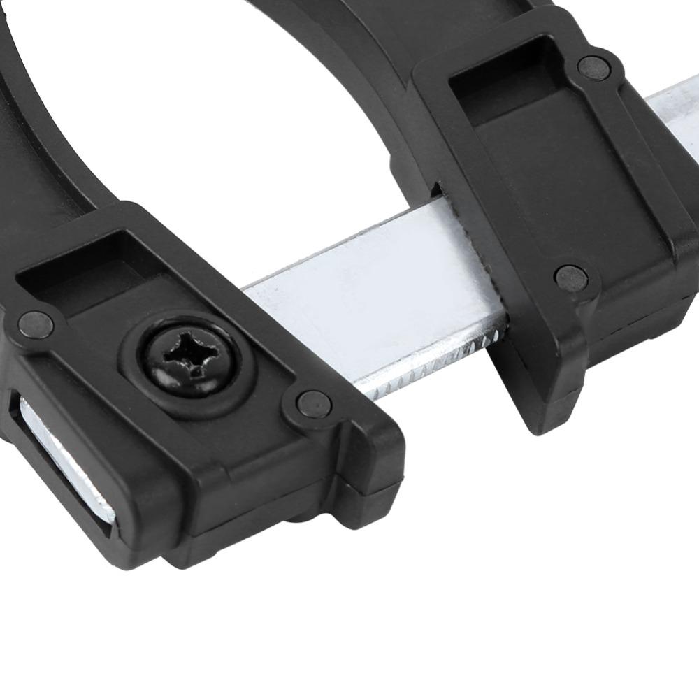 One Handed Woodworking Clamp Ratchet Mechanism Bar Clamp Durable F Clamp Woodworking
