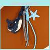 Whale Keyring Leather Bag Pendant With Handcrafted Pu Material For Casual Use