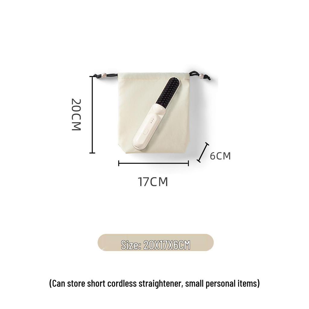 Large Waterproof Nylon Travel Bag for Hair Dryer, Underwear, and More