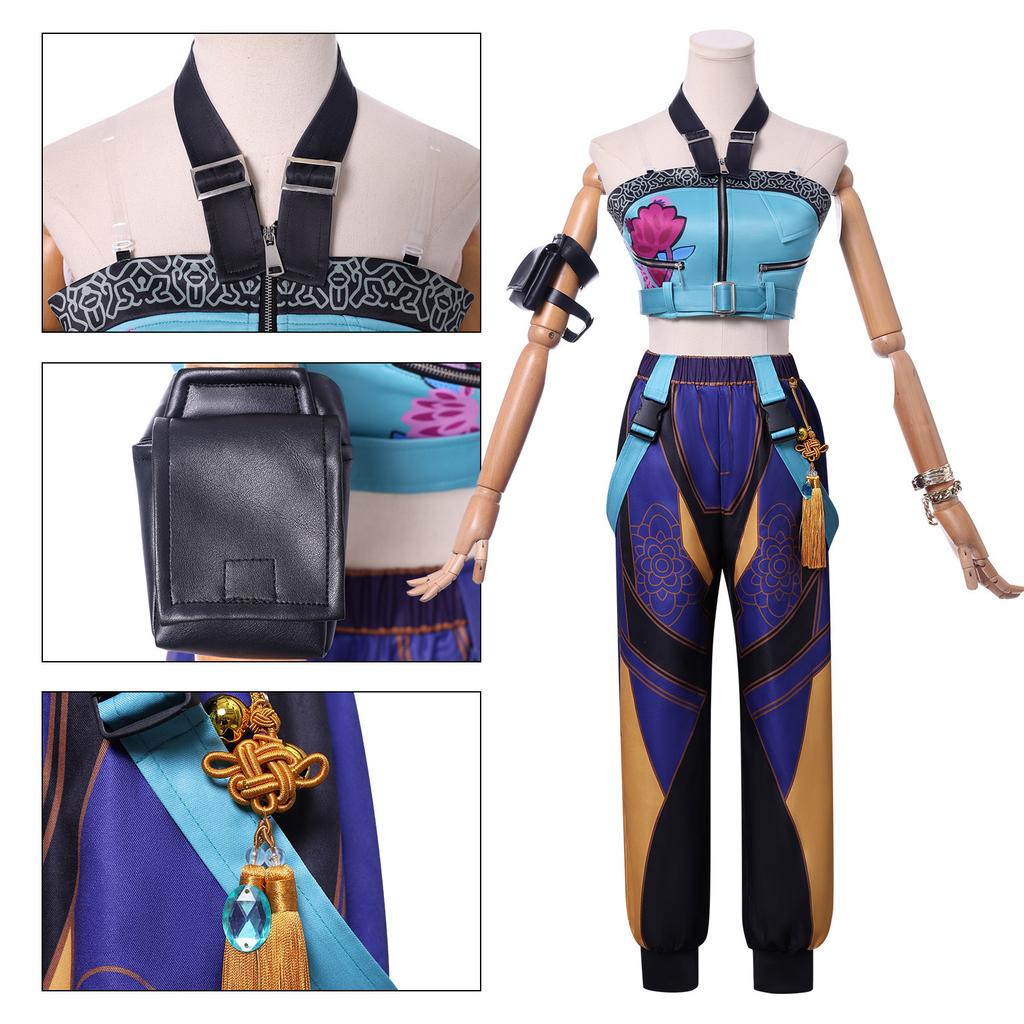 New Korean Wave Girl Group K-POP Costume Rumi Mirazoe Cosplay Costume