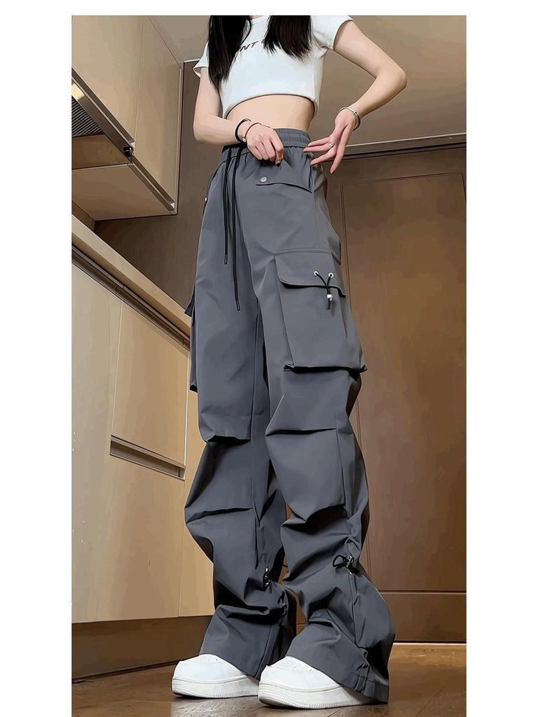 Women's Black Petite Loose Windproof Waterproof Ski Pants - 2026 New Style for Autumn/Winter/Spring, Plus Size.