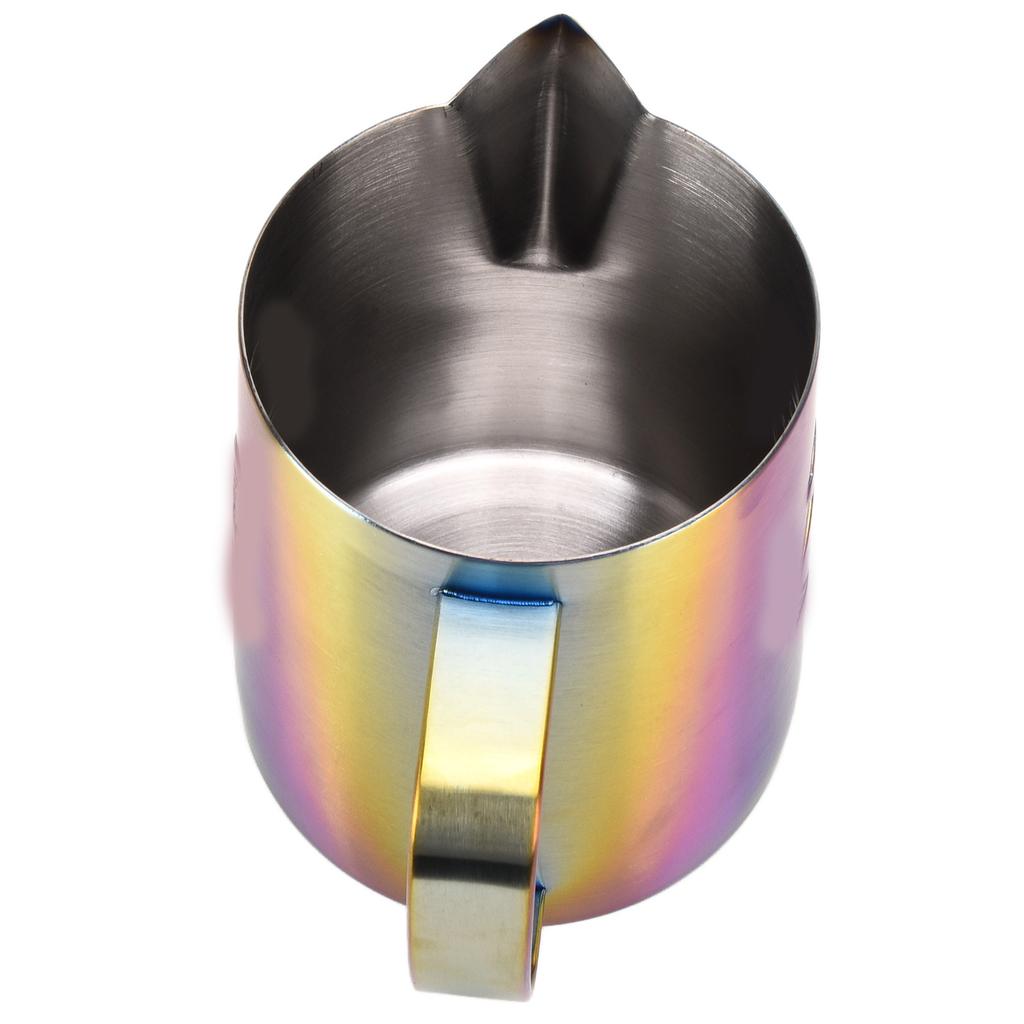 600ML Milk Frothing Cup 304 Stainless Steel Coffee Pitcher with Eagle Shape Spout for Home Shop Bar