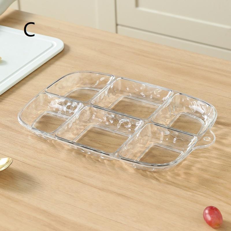3/5/6 Fack Koreansk Stil Fruktfat Matsalsbord Delat Kryddfat Kylskåp Dessertförvaringslåda Köksredskap