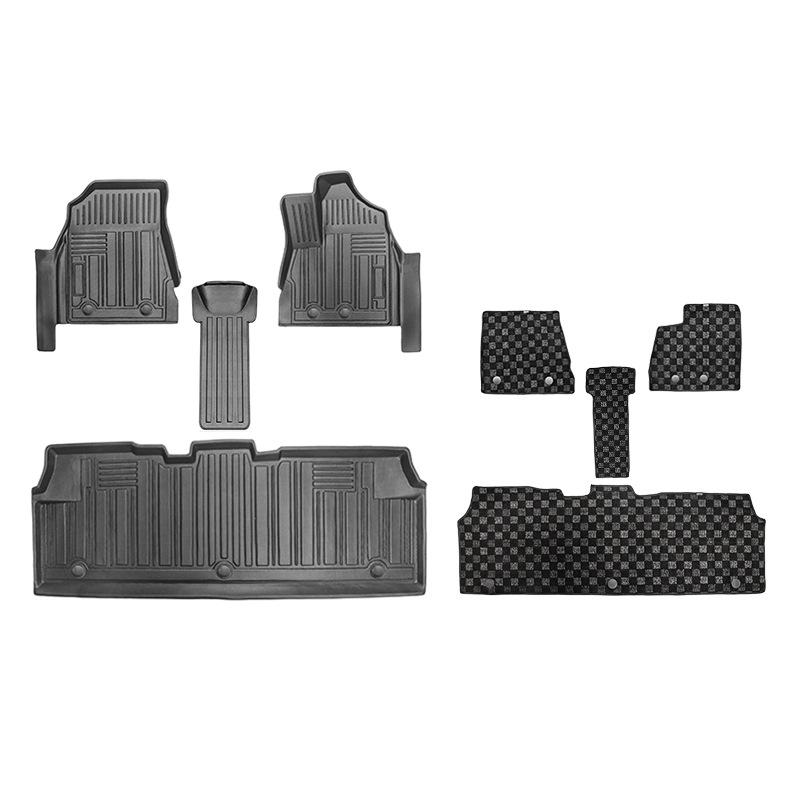 Toyota Noah/Voxy 80 Series RHD Floor Mats - BGE Carpet Surface, TPE, Eco-Friendly, All-Weather Waterproof.