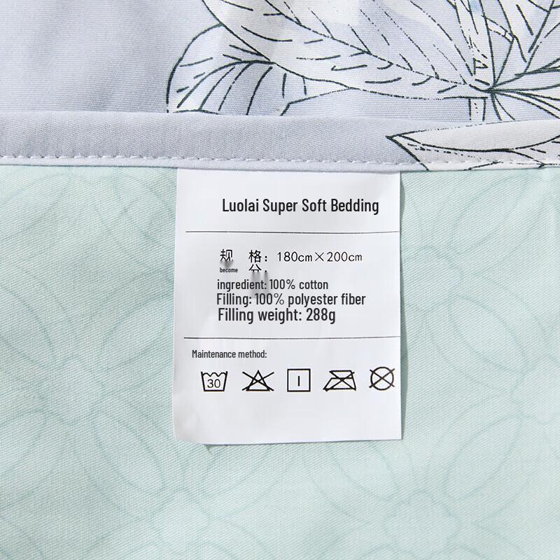LUOLAI Washable Summer Fiber Quilt