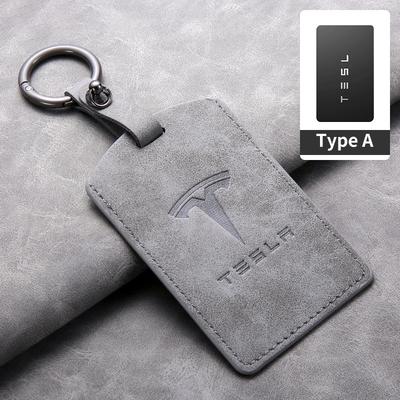 Car Smart Remote Key Card Cover Case Key Bag Shell Holder Protection For Model 3 Model Y 2020 Keychain Styling Accessories