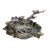 Frog Shaped Backflow Incense Burner Lotus Leaf Incense Burner Censer  Aromatherapy