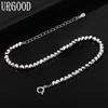 925 Sterling Silver Fashion Bracelet Wedding Gift Jewelry