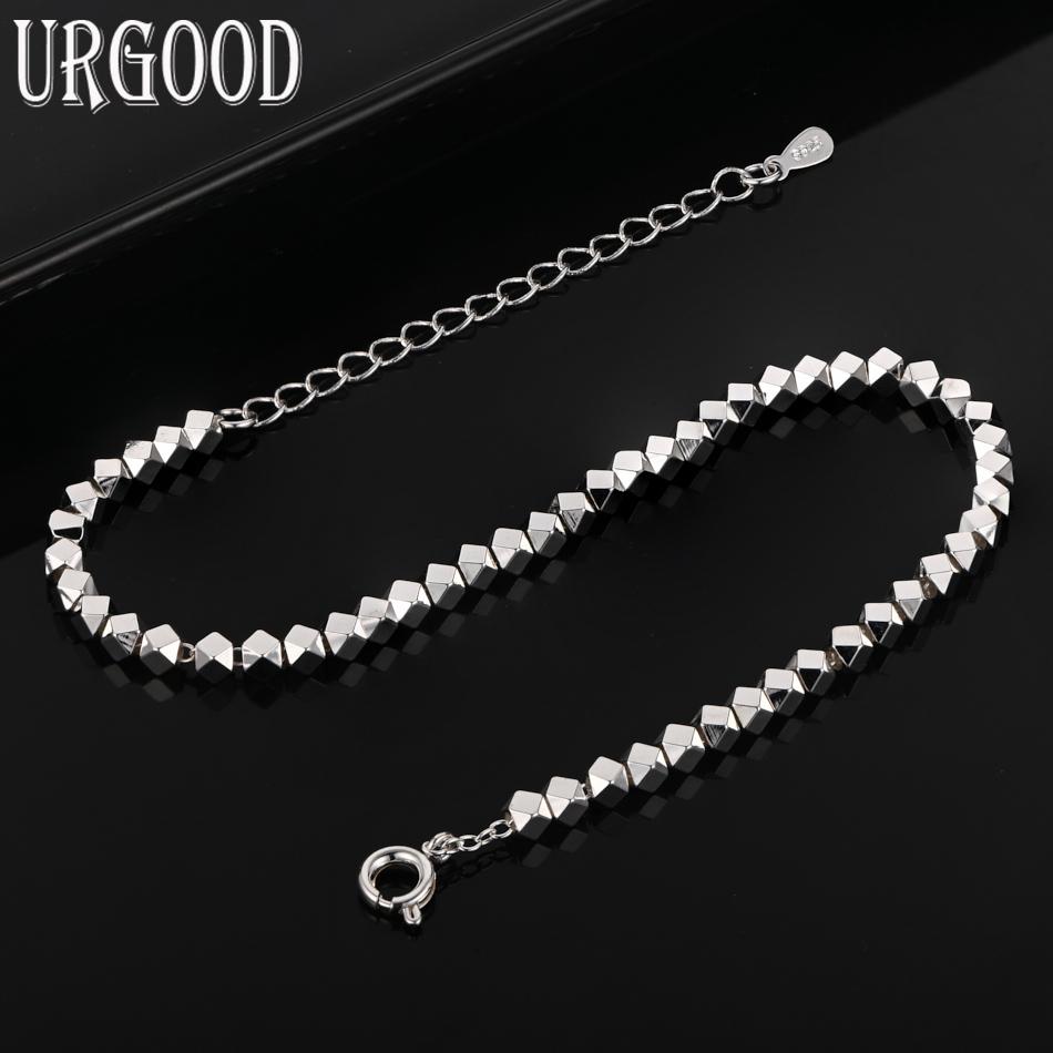 925 Sterling Silver Fashion Bracelet Wedding Gift Jewelry