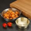 304 Stainless Steel Two-Ear Snack Dish Round Dual Handle Bowl New Sauce Dipping Bowl  Kitchen Use