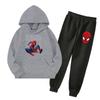 Kids Hoodie and Sweatpants Set Graphic Print with Pockets for Boys and Girls