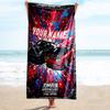1PC Custom Name JDM Car Culture Poster Beach Towel Highly Absorbent And Sand-Resistant Towel for Swimming, Pool, Yoga, And Travel Lightweight