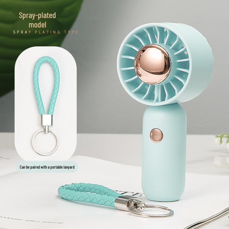 USB Rechargeable Mini Desktop Handheld Fan
