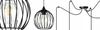 MODERN SPIDER HANGING LAMP, WIRE CEILING