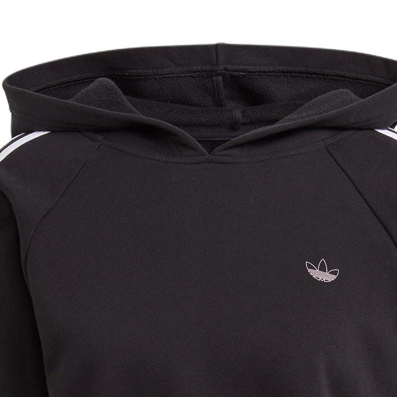 adidas Originals Bequemer Langarm-Hoodie Damen Oberteile Schwarz GN4377