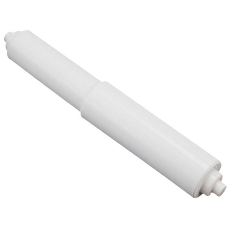 Replacement Toilet Roll Paper Shaft White Toilet Roll Holder Roller Spindle Insert Spring For Bathroom Toilet Roll Paper Tube