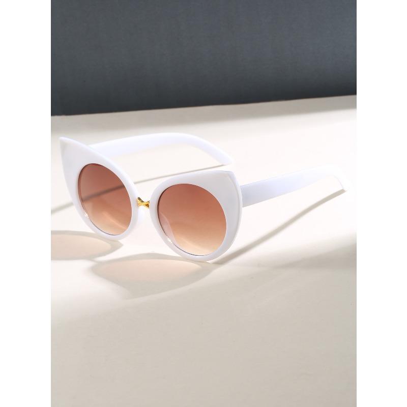 Fashion Big Frame Cat Eye Sunglasses Women Luxury Stylish Sun Glasses